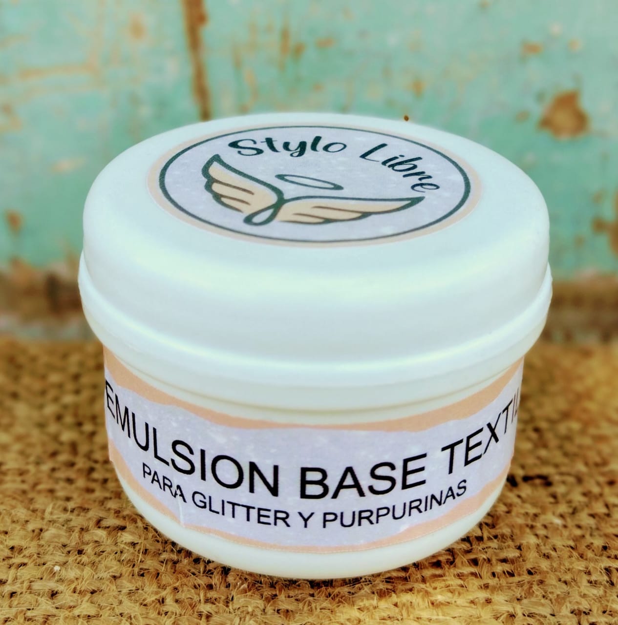 Emulsión para glitter y Purpurina 60cc